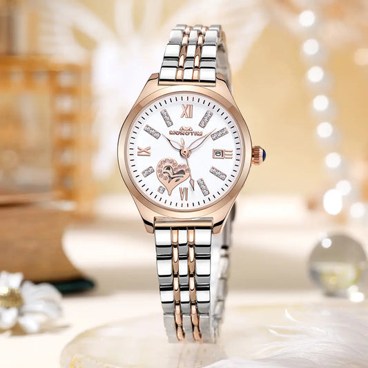 Timeless Elegance: Classic Morotim Women Quartz Wrist Watch