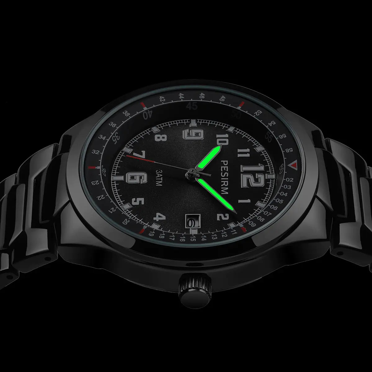 Men Quartz Watch – Water-Resistant Steel Case for Daily Use