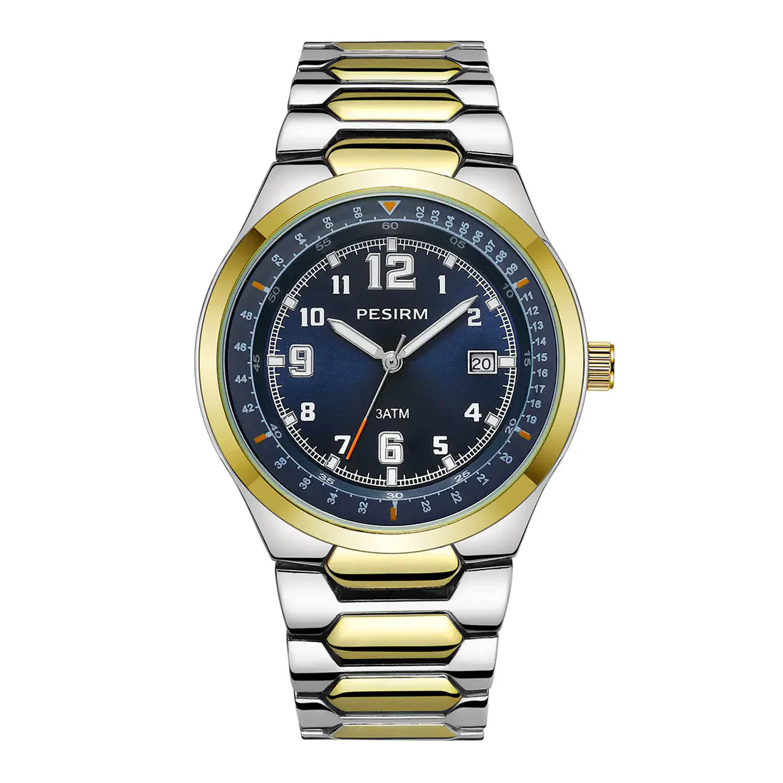 Premium Men Stainless Steel Watch – Waterproof Quartz Movement at Morotim