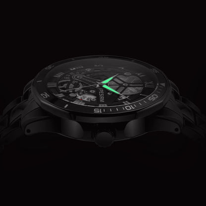 Business Men Quartz Watch - Stainless Steel Strap Fashion Waterproof Wristwatch