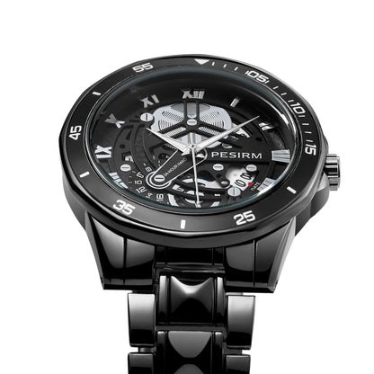 Business Men Quartz Watch - Stainless Steel Strap Fashion Waterproof Wristwatch