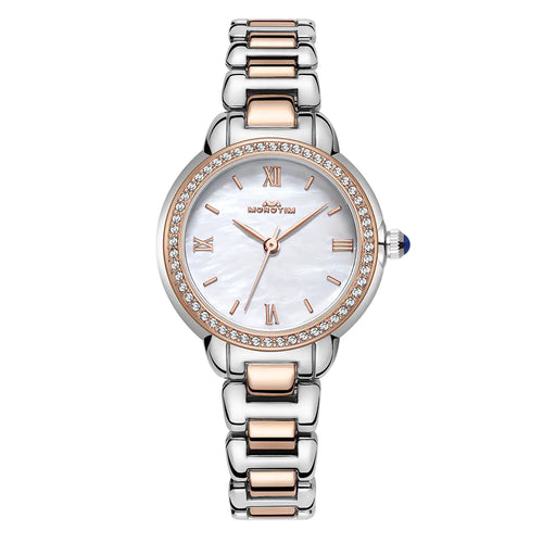 Morotim Women Stylish Quartz Watch - Stainless Steel Waterpoof Watch