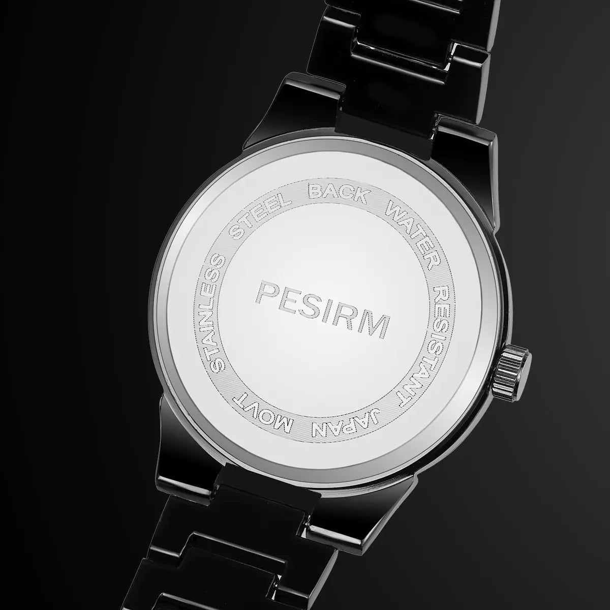 Men’s Quartz Watch – Polished Steel Finish with Quartz Movement